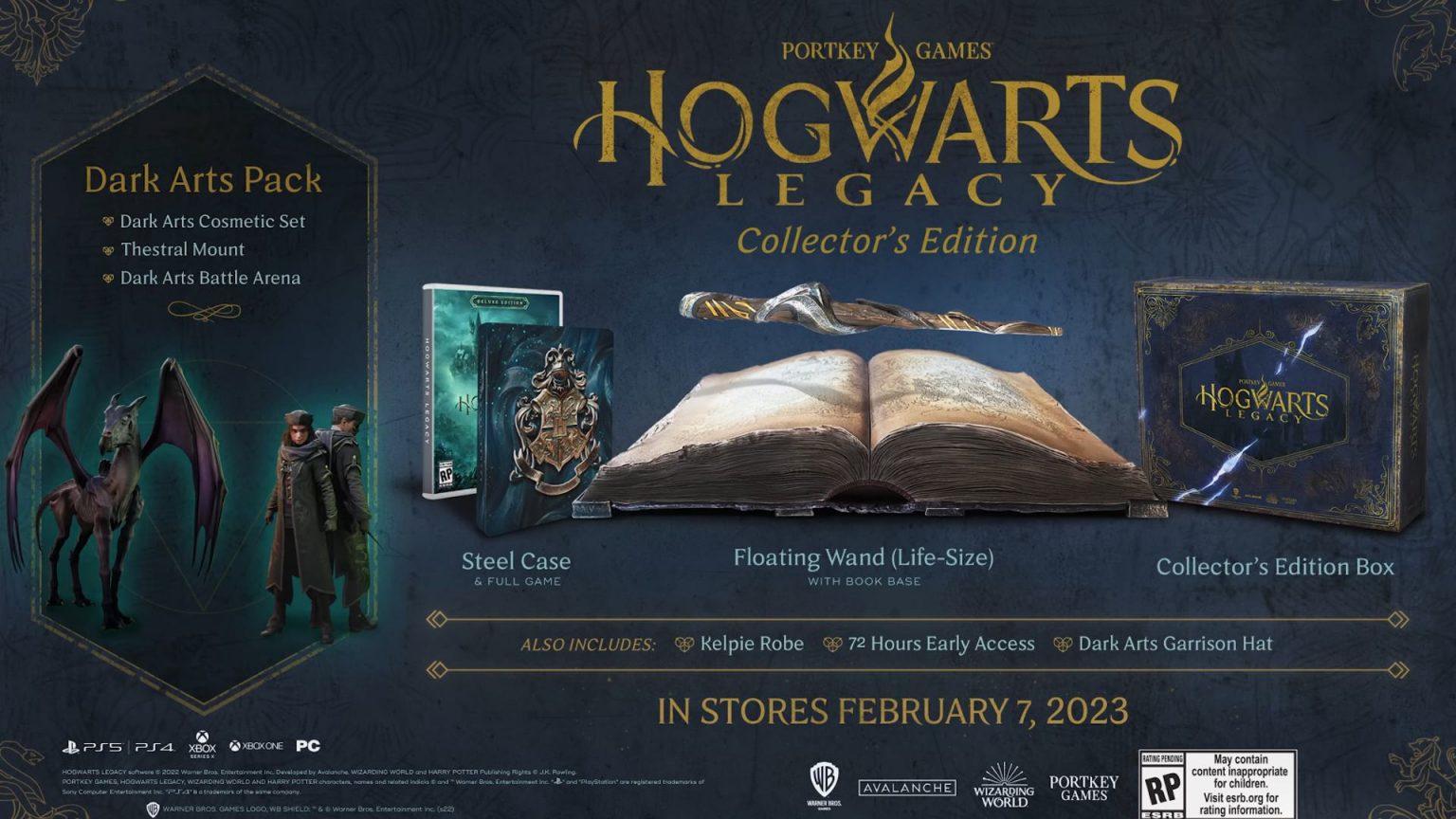 Edi O De Colecionador De Hogwarts Legacy Veja O Unboxing