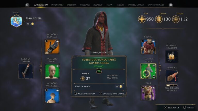 Transmog Em Hogwarts Legacy Como Mudar Apar Ncia De Roupas