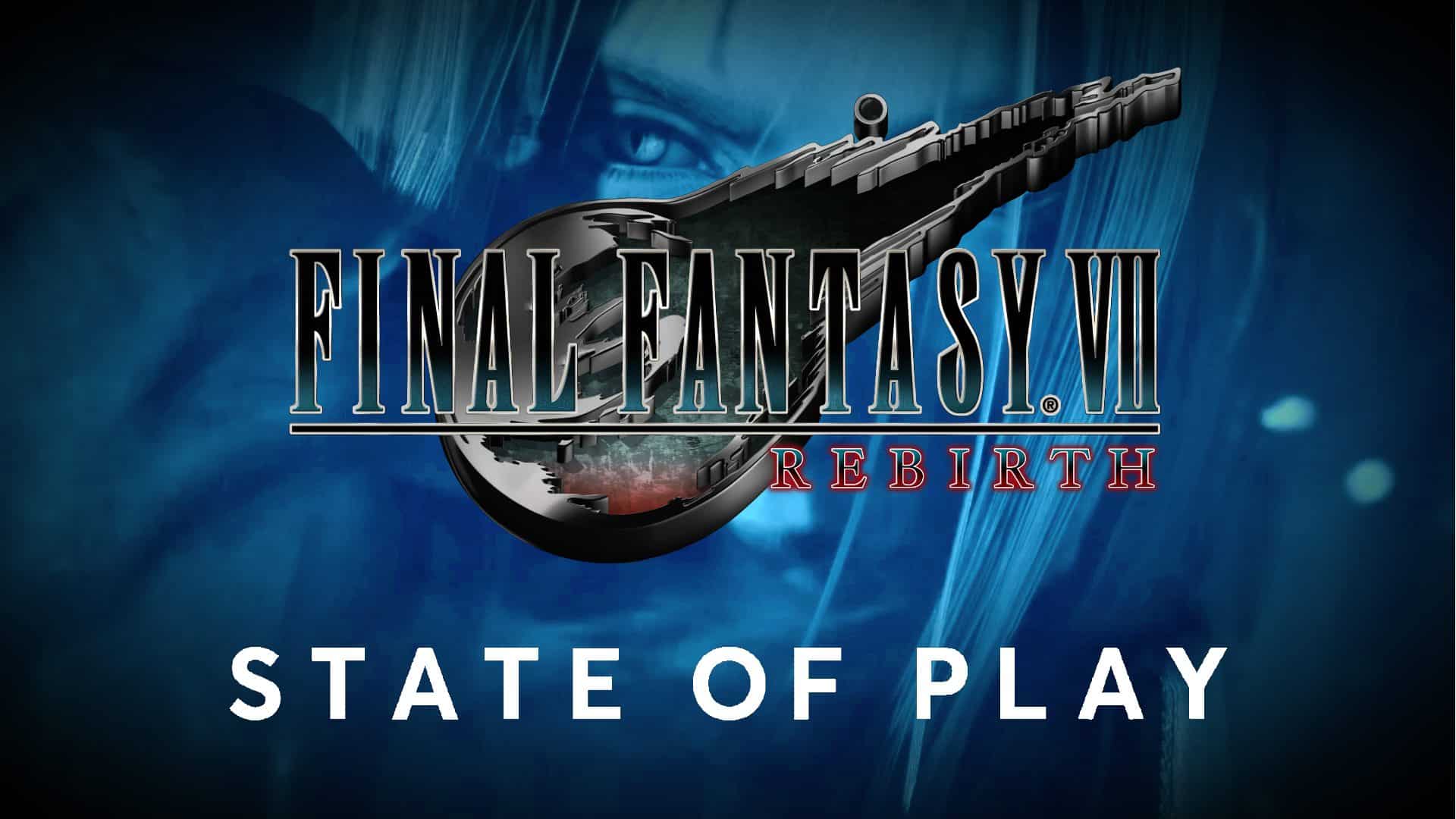 State Of Play Data E Hora Do Evento De FF VII Rebirth