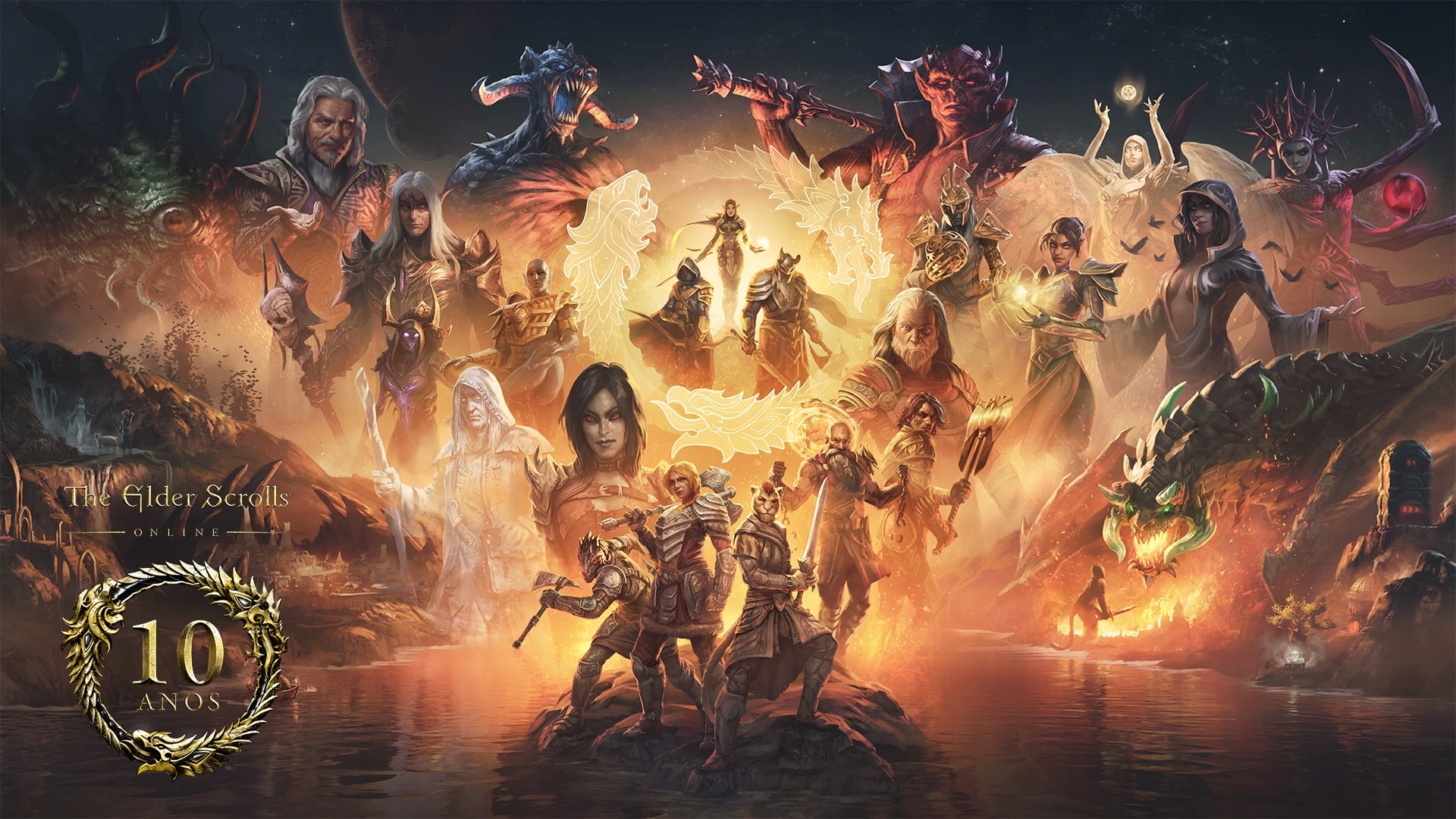 The Elder Scrolls Online Celebra Dez Anos Infos De Dlc