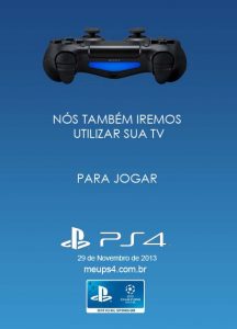 PS4 está chegando