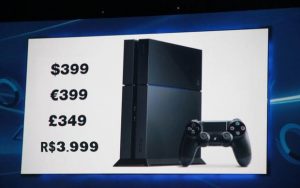 Sony diz que vai perder dinheiro com PS4 no Brasil