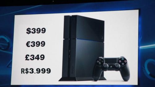 Sony diz que vai perder dinheiro com PS4 no Brasil