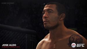 José Aldo no gameplay de EA Sports UFC