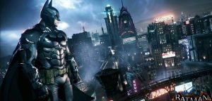 Um tanque de guerra em Batman Arkham Knight