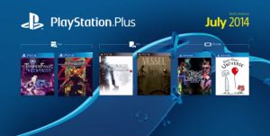 PSN Plus Julho de 2014