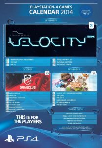 Lista de lançamentos para PS4