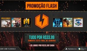 Flash Sale dá descontos somente neste final de semana