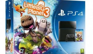 Vaza bundle do PS4 com Little Big Planet 3
