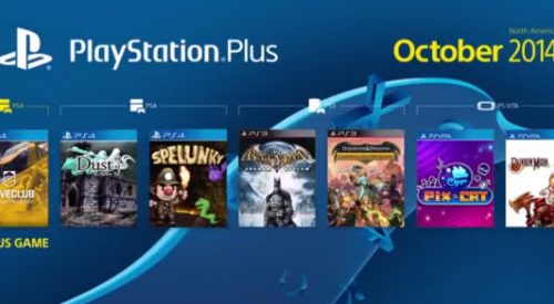 PSN Plus Outubro de 2014