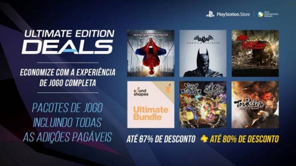 Sony oferece novos descontos na PSN Store