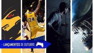 Lançamentos de Outubro para PS4