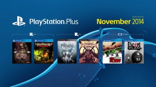 PSN Plus Novembro de 2014