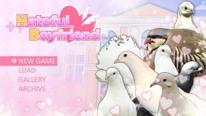 Namore um pombo em Hatoful Boyfriend