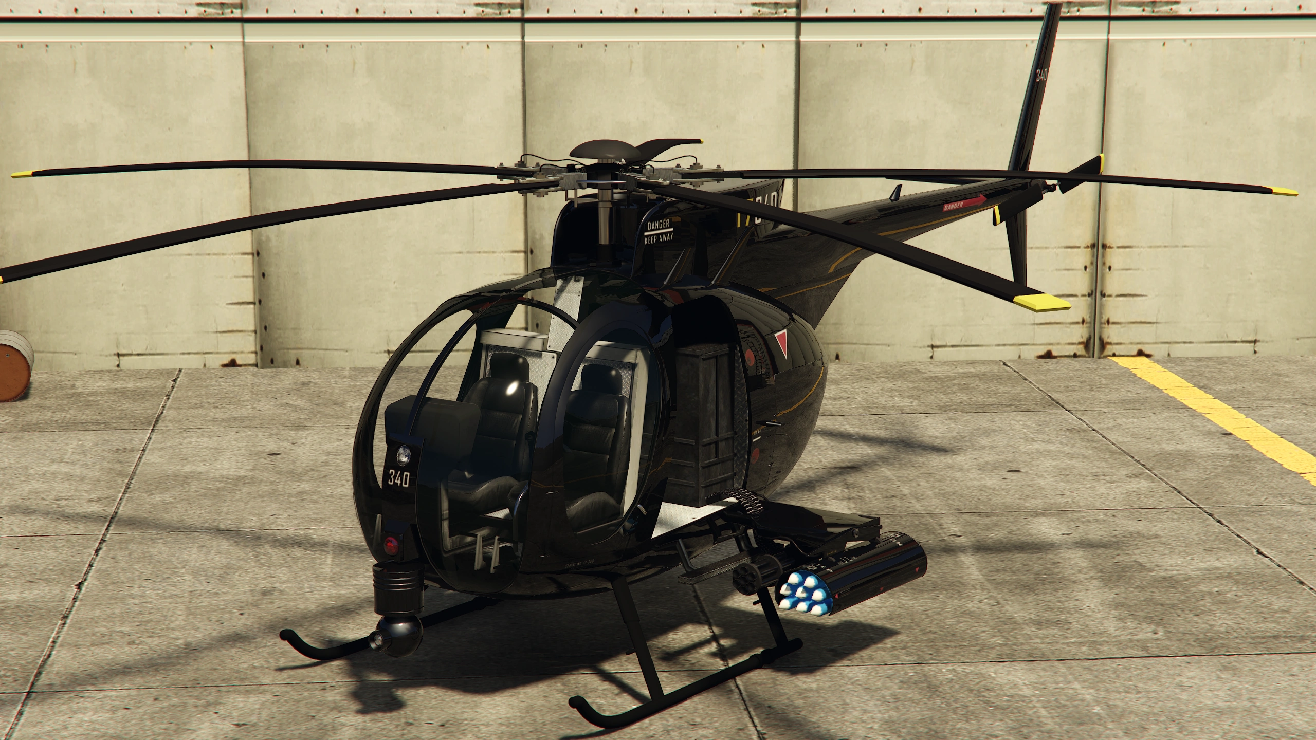 Helicóptero Buzzard de GTA V disponível por cheat no PS4 e PS5