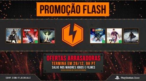 Flash Sale de Dezembro na PSN