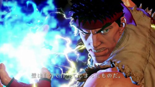 Primeira luta completa de Street Fighter V