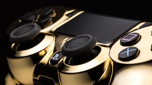 Empresa lança DualShock 4 banhado a ouro 24K