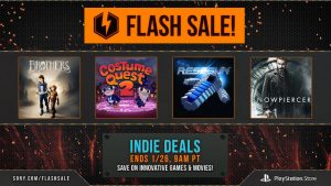 A Flash Sale tem mais de 60 jogos (indie) em promoção