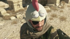 Chapéu de galinha será um item de Metal Gear Solid V