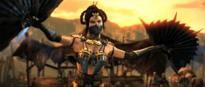 Mortal Kombat X: Fatality de Reptile e variações de Kitana