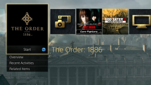 Como obter o tema dinâmico do The Order:1886