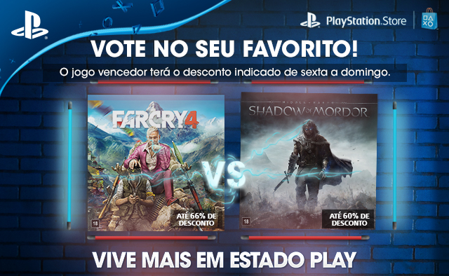 Vote em seu favorito: Far Cry 4 ou Shadow of Mordor?