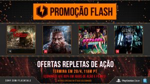 Sony coloca jogos em Promoção na Flash Sale