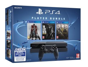 Super-bundle do PS4 é lista em estoque de loja