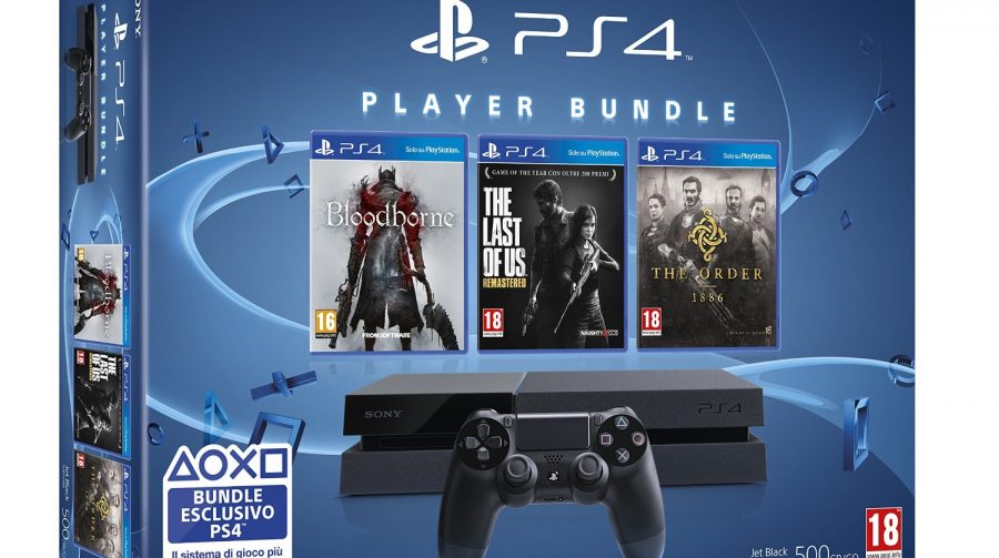 Super-bundle do PS4 é lista em estoque de loja