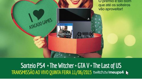 Ganhe um PS4 - Campanha Meu Amor Merece!