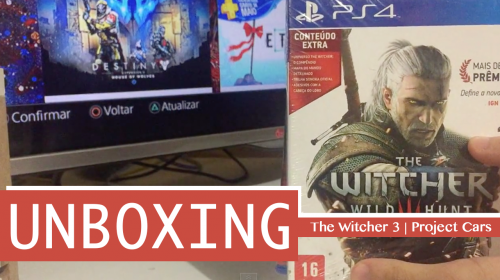 UNBOXING DUPLO - The Witcher 3 | Project Cars