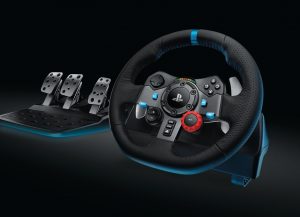 Volante Logitech G29 compatível com PS4 é listado em loja