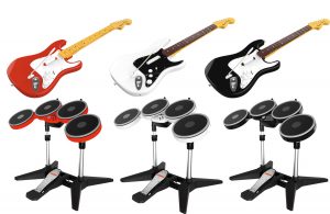 Instrumentos antigos serão compatíveis com Rock Band 4