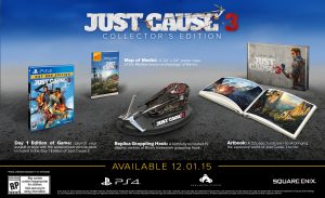 Revelada edição de colecionador de Just Cause 3