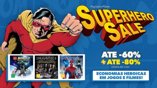 Sony lança promoção Superhero na PSN