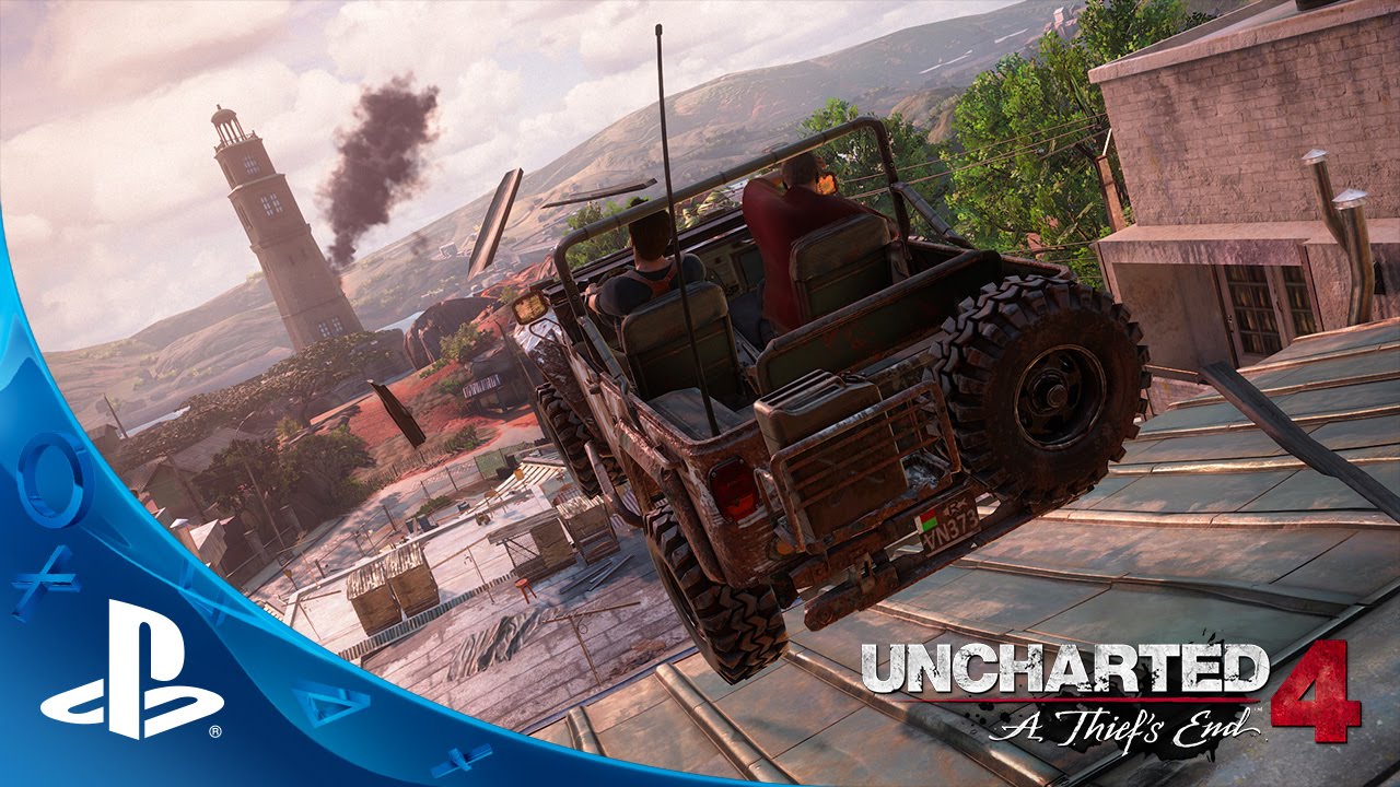 Uncharted 4 A Thief's End: Primeira Gameplay - Playstation 4 (PS4) 