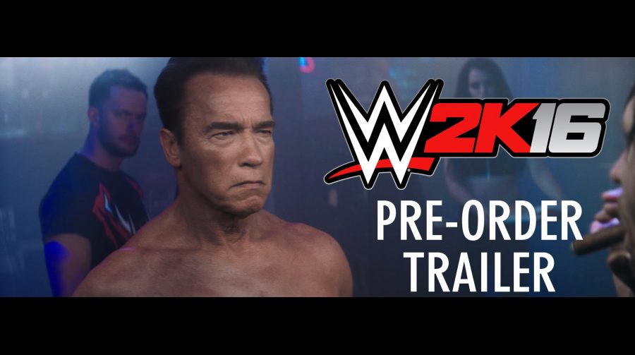 Arnold Schwarzenegger estará no game WWE 2K16