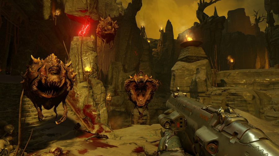 Novo trailer de Doom mostra finalizações sanguinárias