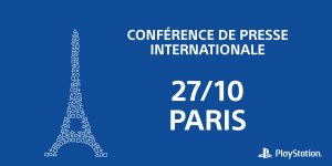 Sony na Paris Games Week