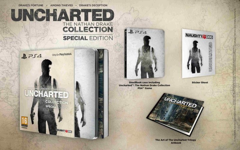 Sony revela Uncharted Collection Special Edition