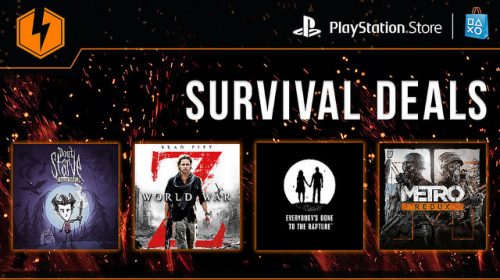 Promoção Relâmpago na PSN: Jogos de sobrevivência