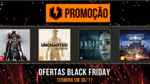 Sony anuncia jogos e preços que estarão na Black Friday