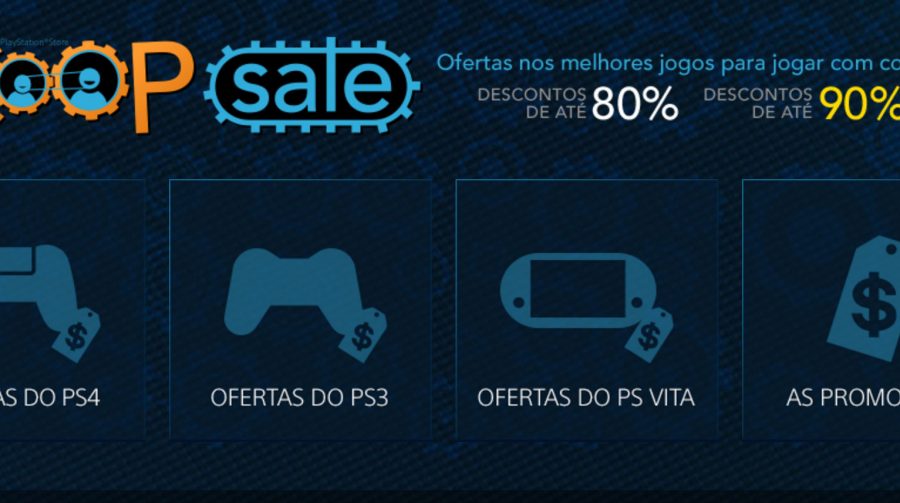 Coop Sale é o conjunto de promoções da PlayStation Store