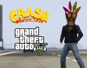 Crash Bandicoot é recriado de forma hilária em GTA V