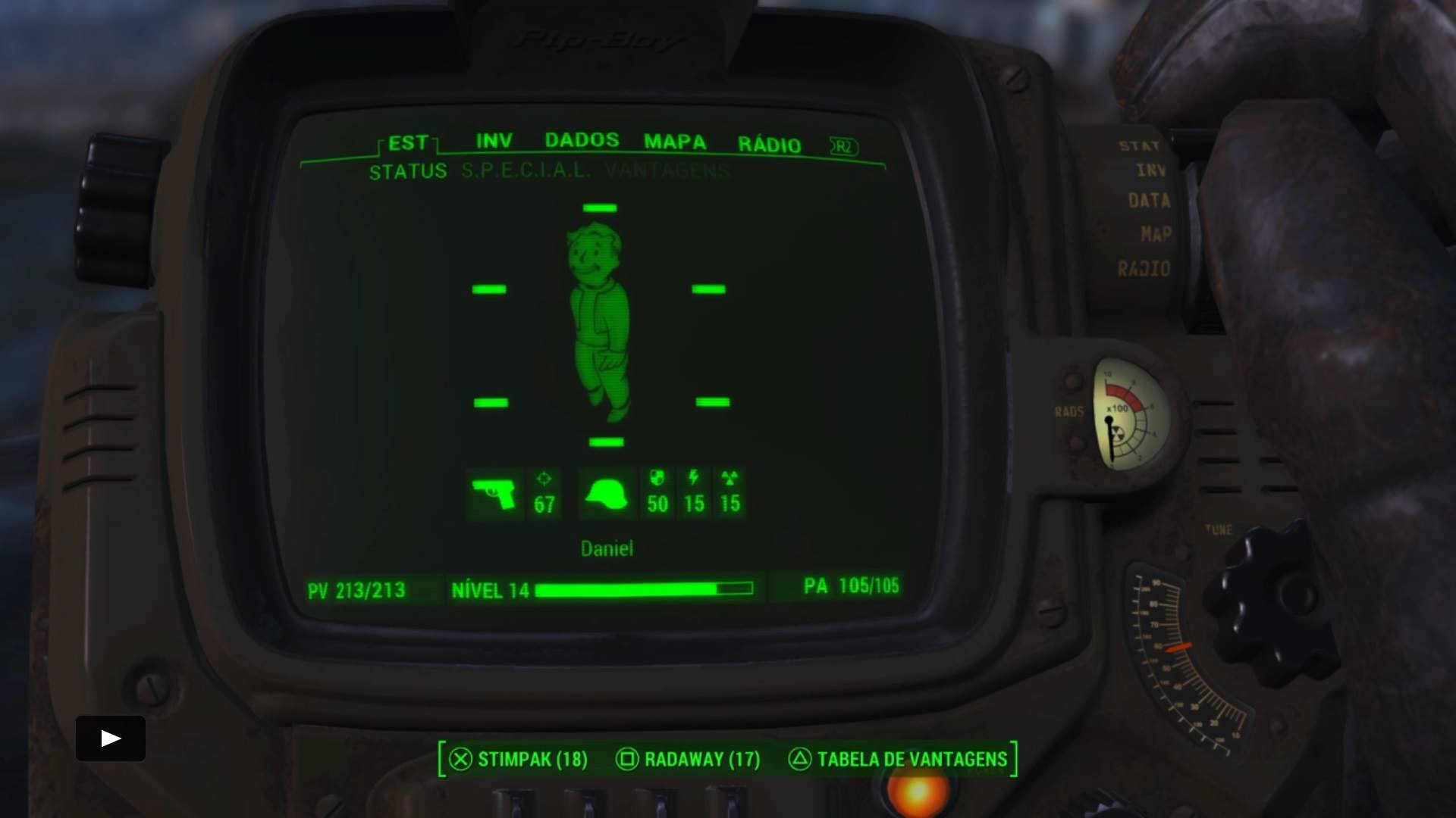 Fallout 4: vale a pena? 4 Fallout 4 - Pip-Boy