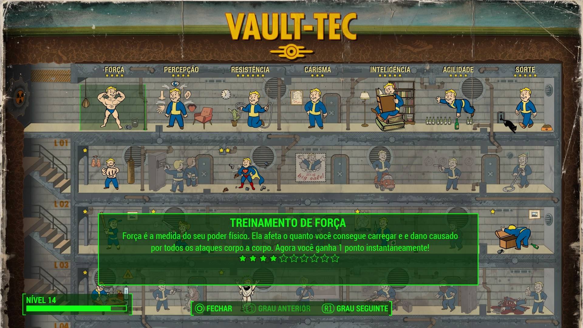 Fallout 4: vale a pena? 8 Fallout 4 - SPECIAL