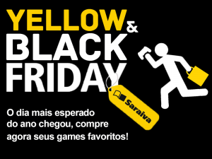 Na Saraiva, a Black Friday é dos Games
