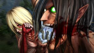 Novas imagens de Attack on Titan são reveladas