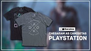 Chegaram as camisetas PlayStation – Confira os modelos!